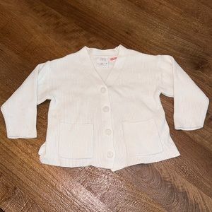 White Cardigan